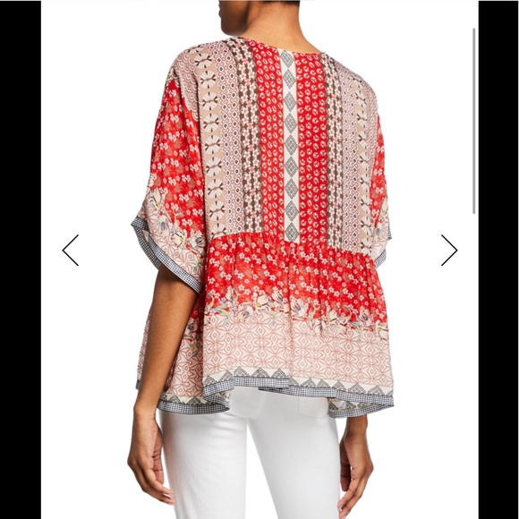 johnny was zado button down top